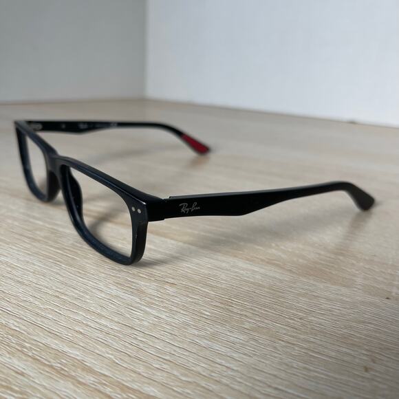 Ray-Ban RB5277 2077 Eyeglasses Black Rectangular Full Rim Frames Only 54-17-140 - Picture 3 of 8